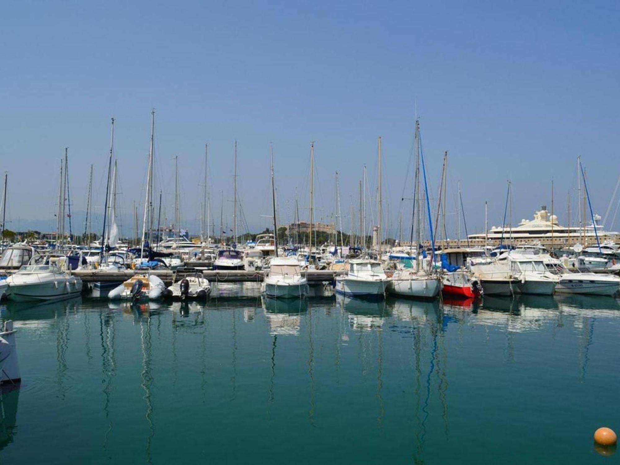 Апартаменты Studio Lumineux 4 Pers, Proche Plage, Terrasse, Parking, Wifi - Fr-1-252-71 Антиб Экстерьер фото