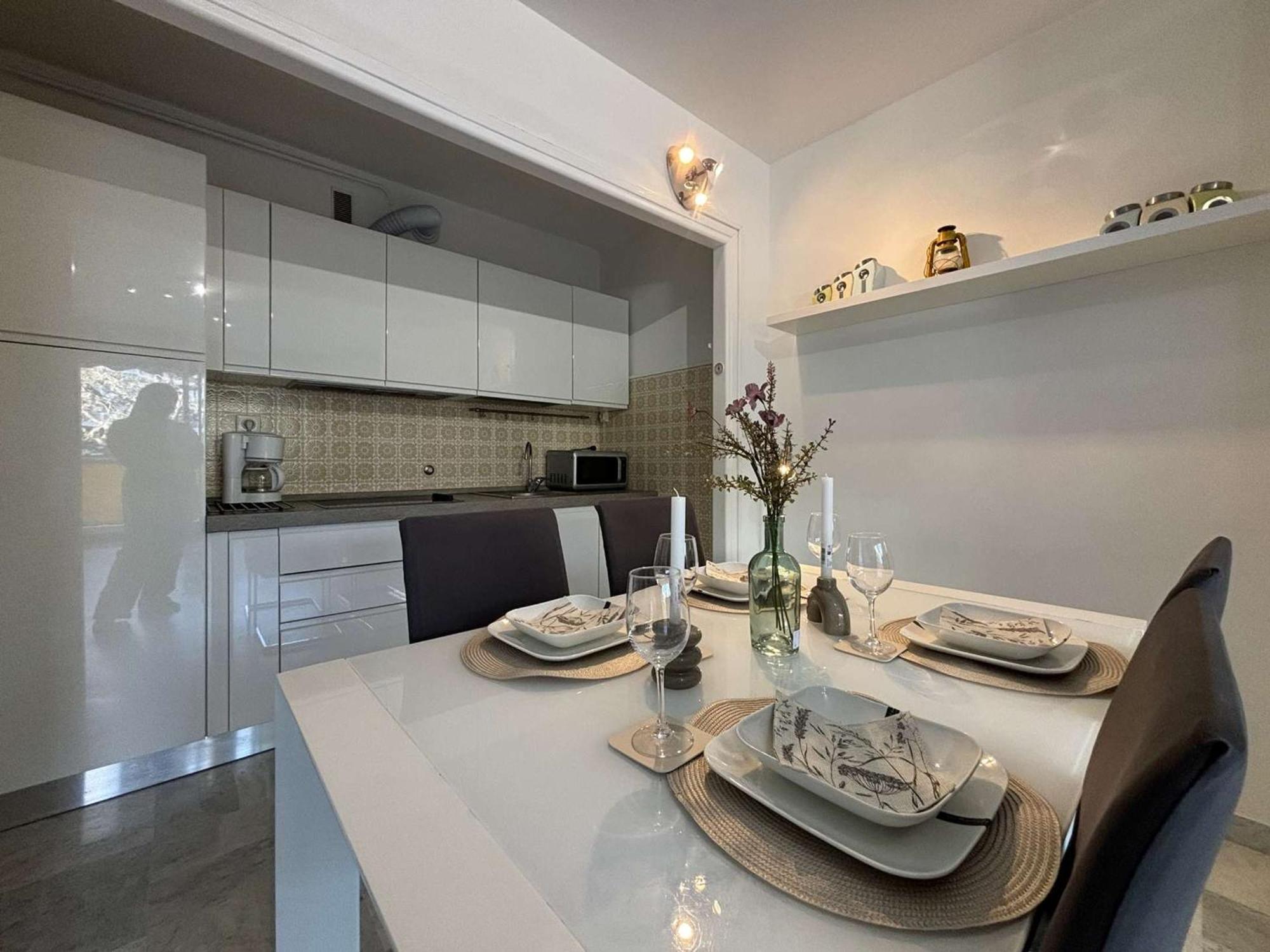 Апартаменты Studio Lumineux 4 Pers, Proche Plage, Terrasse, Parking, Wifi - Fr-1-252-71 Антиб Экстерьер фото