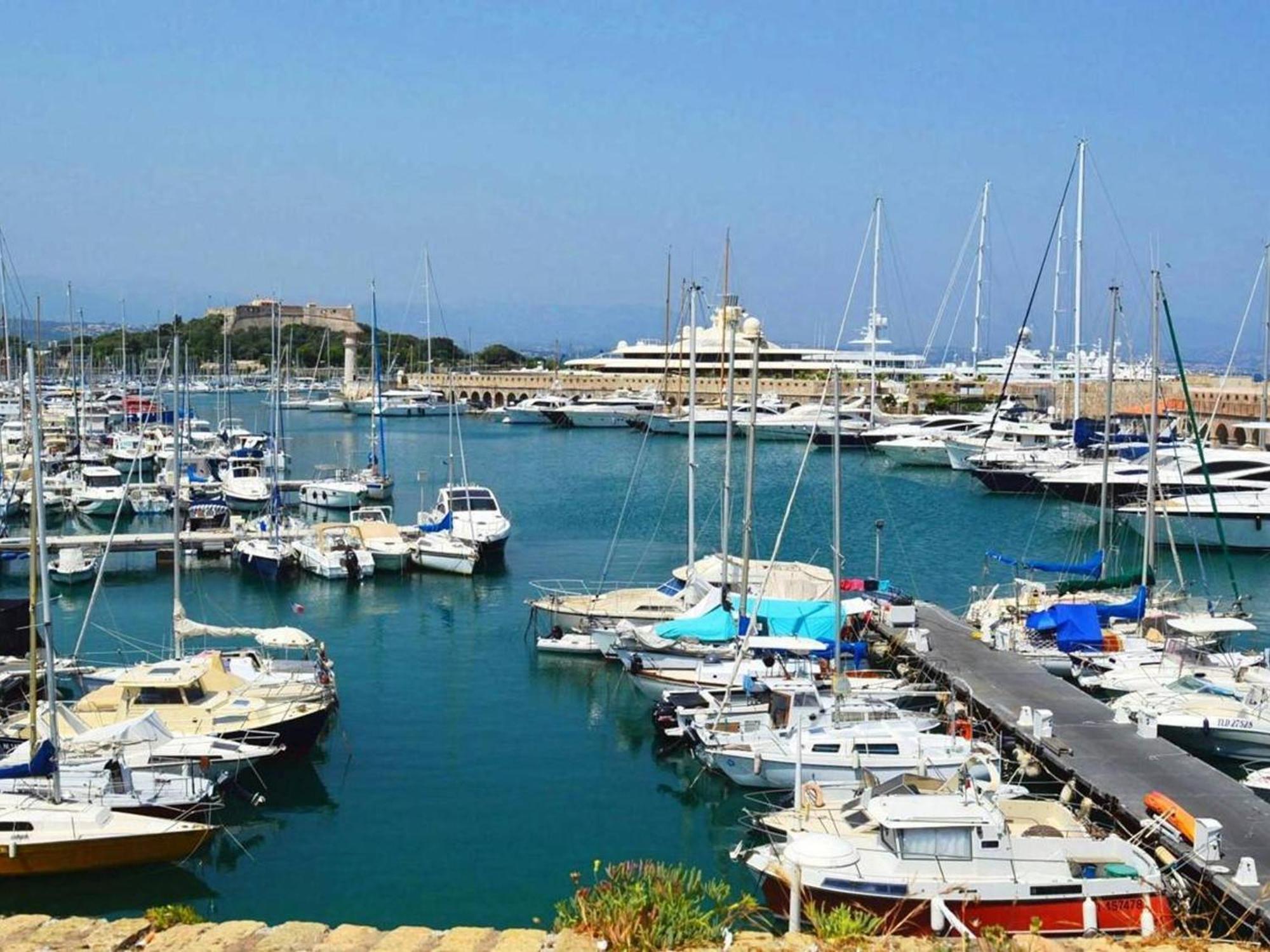 Апартаменты Studio Lumineux 4 Pers, Proche Plage, Terrasse, Parking, Wifi - Fr-1-252-71 Антиб Экстерьер фото